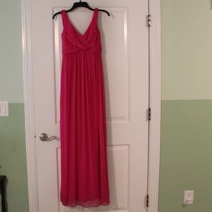 pink prom/bridesmaids dress! never worn with tags!